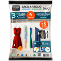 Kit 4 Sacos a Vácuo para Cabide 70x145cm Hanger Plus Baú